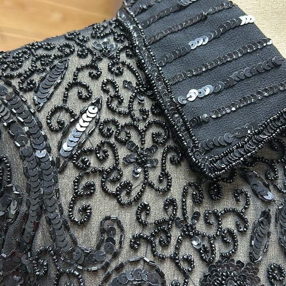 Gorgeous beaded/sequined cardigan/top - Picture 7 of 12